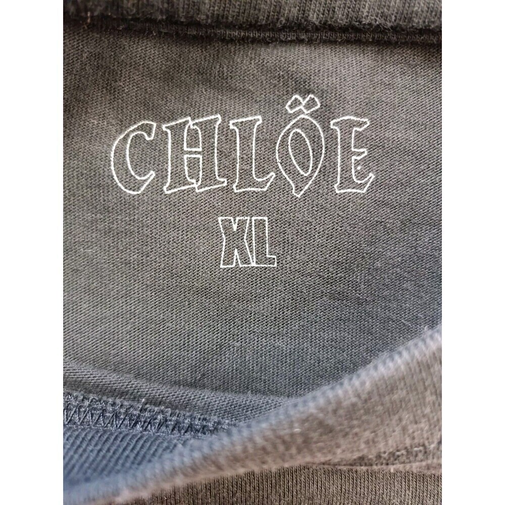 Chloe Bailey T-Shirt Women's XL Black Short Sleeve - Picture 3 of 9